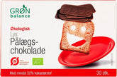Milchschokolade in Scheiben BIO 120 g (30 Stk.) - GRON BALANCE